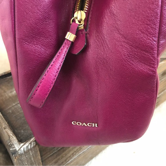 Coach, Madison Phoebe Genuine Leather Double Handle Shoulder Bag - Picture 11 of 17